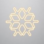 Фигура "Снежинка" 60х60см 720LED тепл. бел. 42Вт IP65 гибкий неон Neon-Night 501-326
