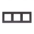 Рамка 3-м Simon24 графит 2400630-038