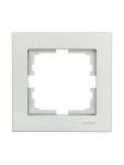 Рамка 1-местн. горизонт. VESNA платина LEZARD 742-3500-146