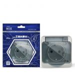 Розетка 1-м ОП Nix 16А IP54 250В с заземл. с прозр. крышкой сер. TOKOV ELECTRIC TKE-NX-R1Z-C06T-IP54 Розетка 1-м ОП Nix 16А IP54 250В с заземл. с прозр. крышкой сер. TOKOV ELECTRIC TKE-NX-R1Z-C06T-IP54