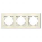 Рамка 3-м Афина универс. сл. кость (ivory) Universal A0045-I