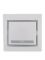 Выключатель 1-кл. СП Mira 10А IP20 с сер. вставкой бел. LEZARD 701-0215-100