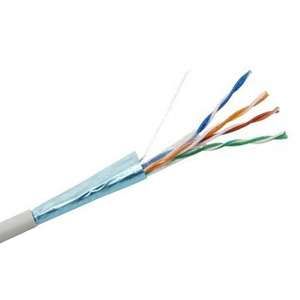 Кабель витая пара F/UTP кат.5E 4х2х24AWG solid CCA PVC сер. (м) Net.on 01-1001