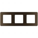 Рамка 3-м Inspiria бронз. Leg 673959