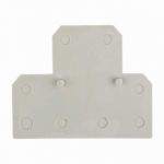 Боковая крышка TS-BKDC для двухярусных клемм TS-D4/2 и TS-C4/2 (пакет 50шт) Боковая крышка TS-BKDC для двухярусных клемм TS-D4/2 и TS-C4/2 (пакет 50шт)