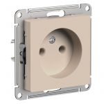 Розетка AtlasDesign 16А без заземл. без шторок механизм песочн. SE ATN001241 Розетка AtlasDesign 16А без заземл. без шторок механизм песочн. SE ATN001241