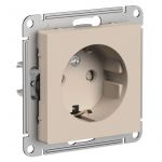 Розетка AtlasDesign 16А с заземл. защ. шторки механизм песочн. SE ATN001245 Розетка AtlasDesign 16А с заземл. защ. шторки механизм песочн. SE ATN001245