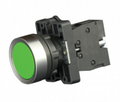 Кнопка в пластиковом корпусе зеленая IP65 Кнопка в пластиковом корпусе зеленая IP65